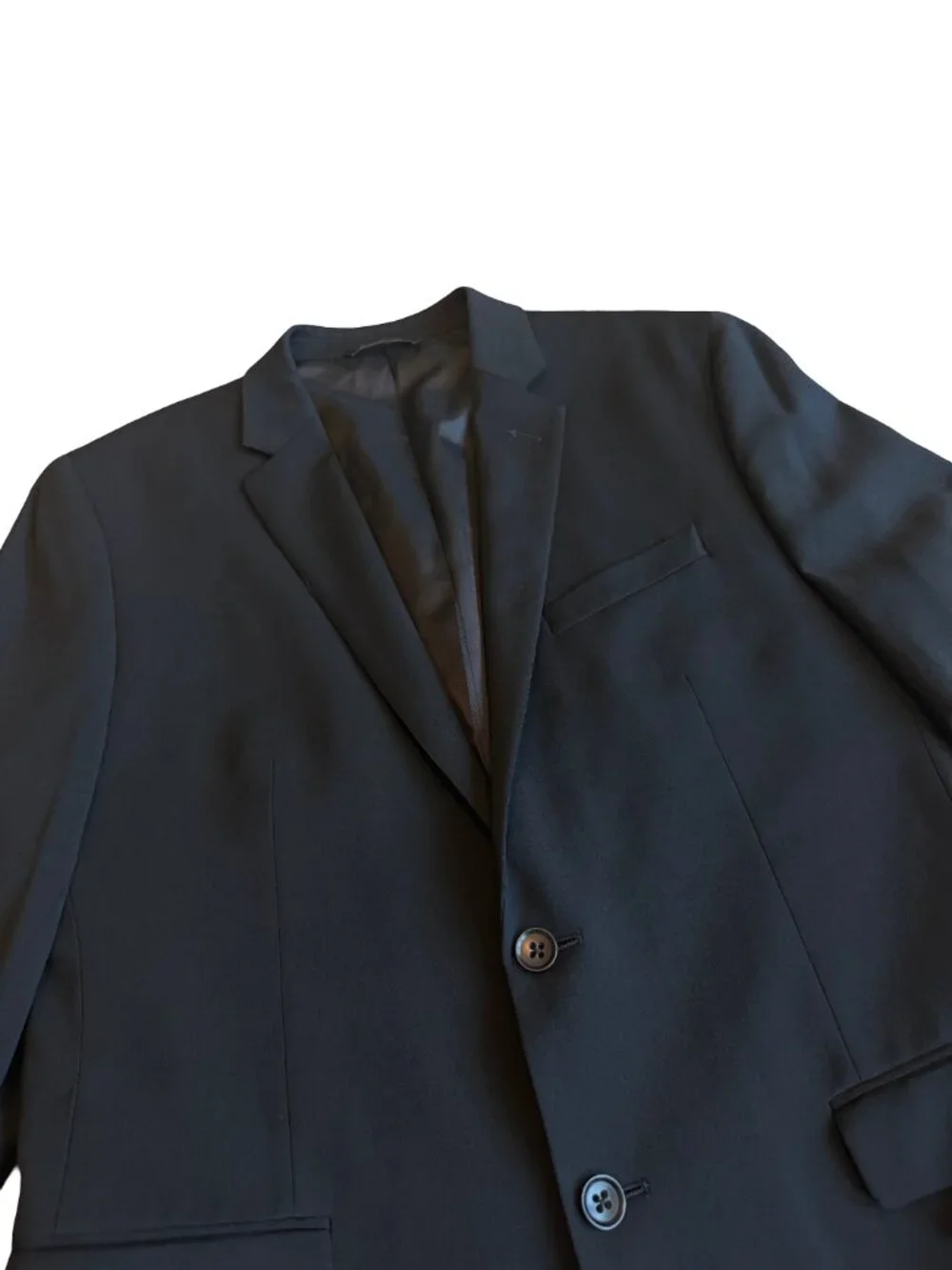 Banana Republic Modern Slim Fit Navy Lanifico Wool Blazer Sport Size 42R Men's